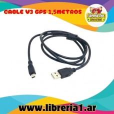 CABLE V3 GPS 1,5METROS