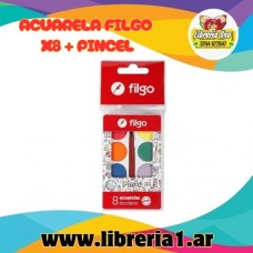 ACUARELA FILGO X8 + PINCEL