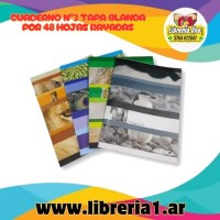 CUADERNO TAPA BLANDA X48