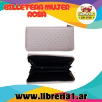 BILLETERA MUJER ROSA B015