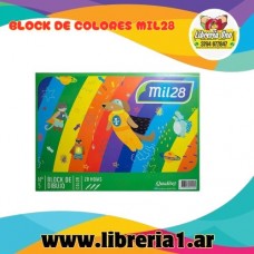 BLOCK DE COLORES MIL28