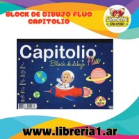 BLOCK DE DIBUJO FLUO CAPITOLIO