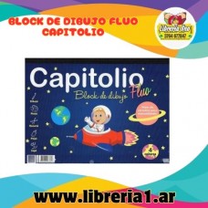 BLOCK DE DIBUJO FLUO CAPITOLIO