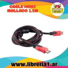 CABLE HDMI MALLADO 1.5M