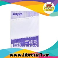 REPUESTO DIBUJO N5 BLANCO X8H