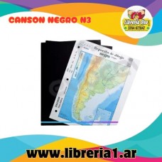 CANSON NEGRO N3