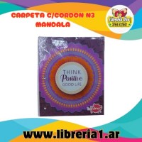 CARPETA C/CORDON N3 MANDALA