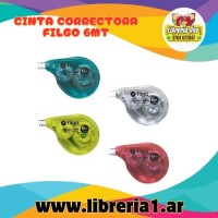 CINTA CORRECTORA FILGO 6MT