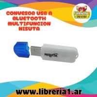 CONVESOR USB A BLUETOOTH MULTIFUNCION NISUTA