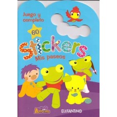 LIBRO DE STICKER ELEFANTINO