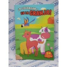 LIBRO A COLOREAR EN LA GRANJA