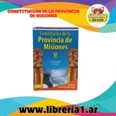 CONSTITUCION DE MISIONES