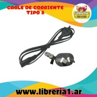 CABLE DE CORRIENTE TIPO 8