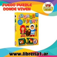 JUEGO PUZZLE DONDE VIVEN