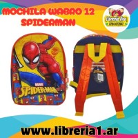 MOCHILA WABRO 12 SPIDERMAN