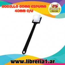 RODILLO GOMA ESPUMA 40MM C/U