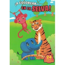 LIBRO A COLOREAR EN LA SELVA