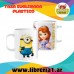 TAZA SUBLIMADA  PLASTICO