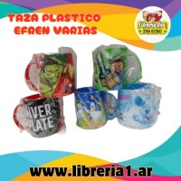 TAZA PLASTICO EFREN VARIAS