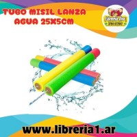 TUBO MISIL LANZA AGUA 25X5CM